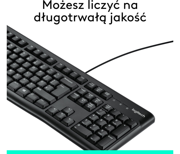 Logitech K120 czarna - 57509 - zdjęcie 4